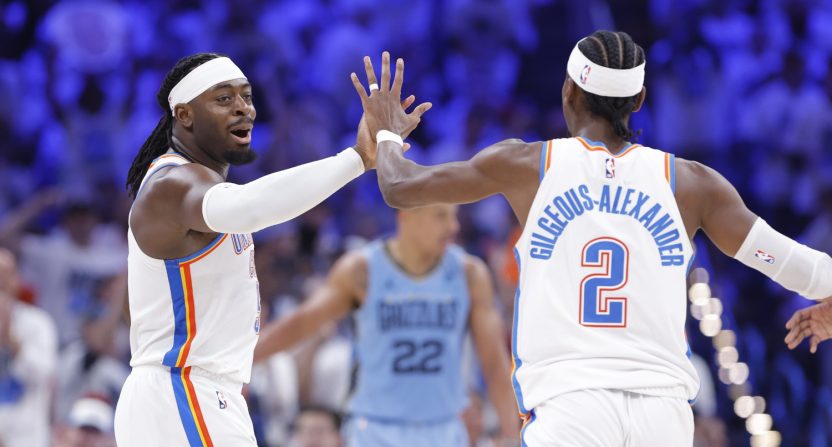 A Memphis Grizzlies-Oklahoma City Thunder game on ABC on April 20, 2025.