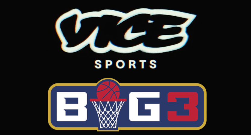 Vice Sports and BIG3 logos.