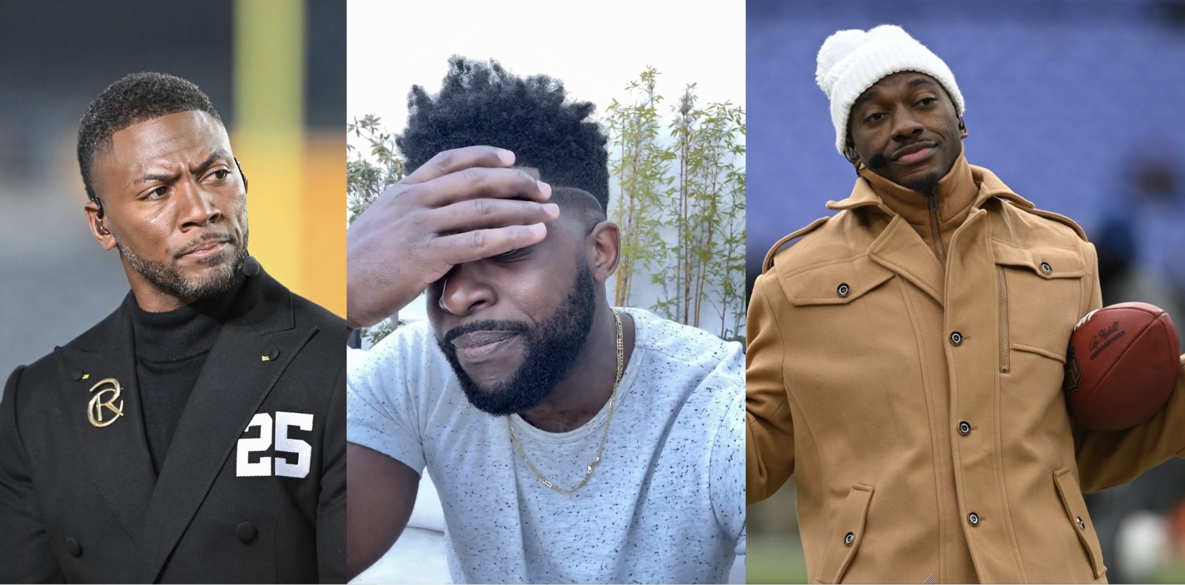Ryan Clark, Emmanual Acho, Rogert Griffin III
