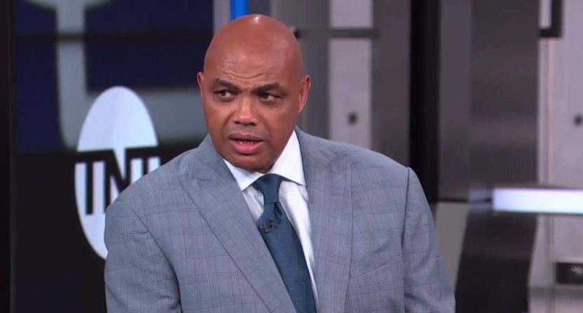 What does Charles Barkley think about fraternities and those who join them? Safe to say, his opinion is not high. Photo Credit: TNT