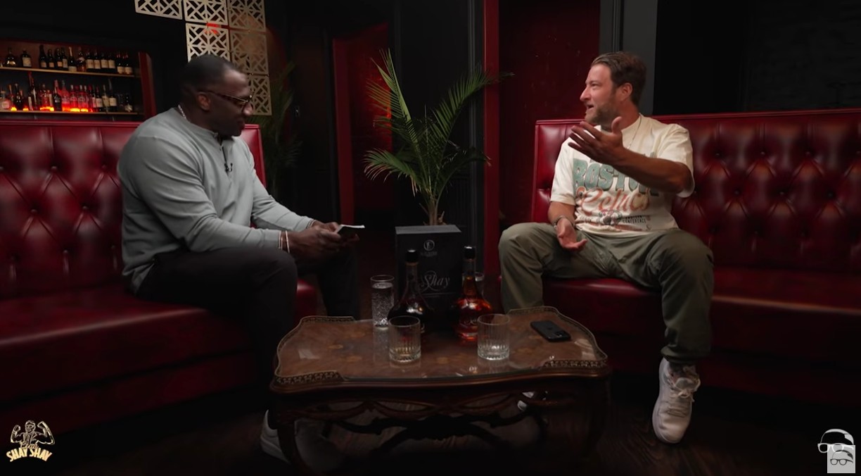 Did a cease and desist letter help raise the profile of the Barstool Sports podcast, Pardon My Take? According to Dave Portnoy, absolutely. Photo Credit: Club Shay Shay on YouTube.
