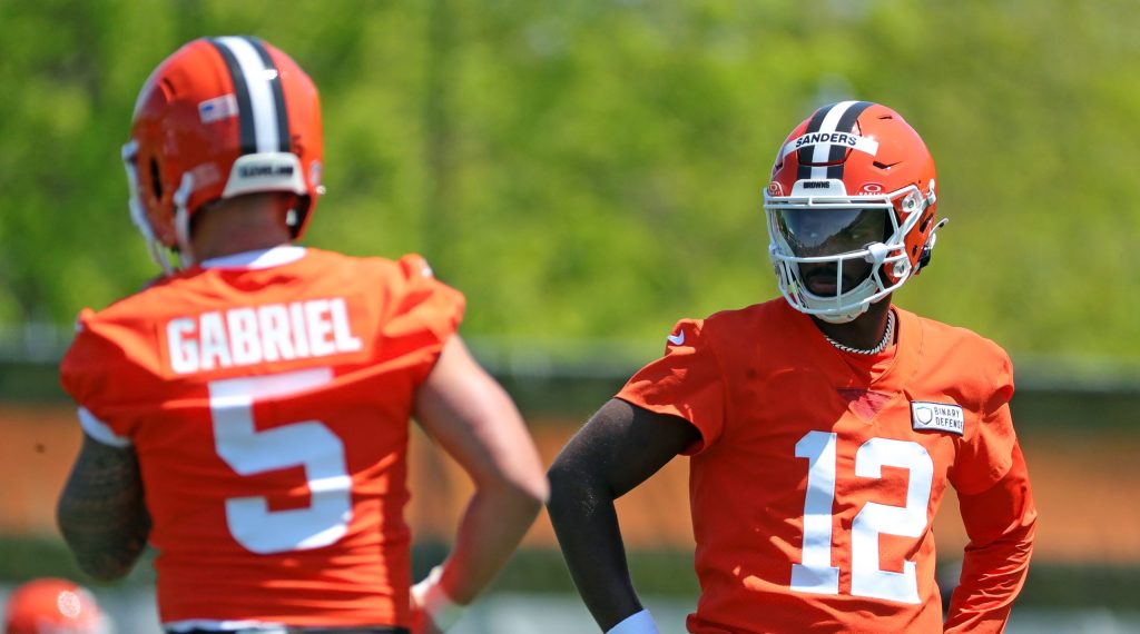 Dillon Gabriel believes Shedeur Sanders brings ‘healthy’ competition to Browns QB room