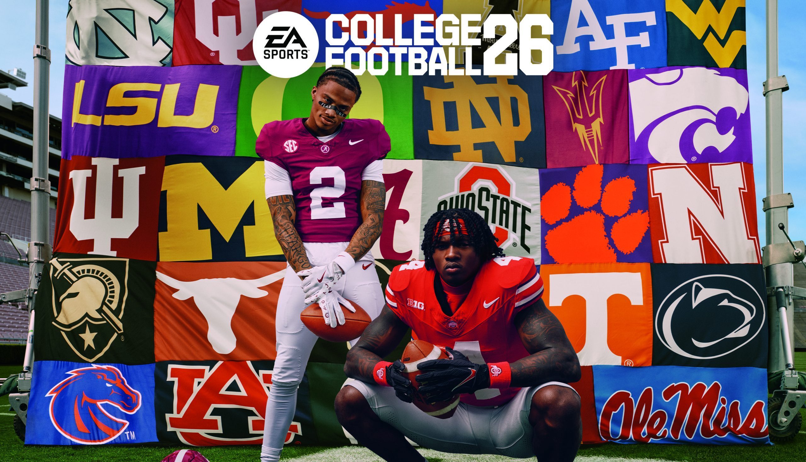 The standard and deluxe edition covers for the 'College Football 26' video game have officially been released.