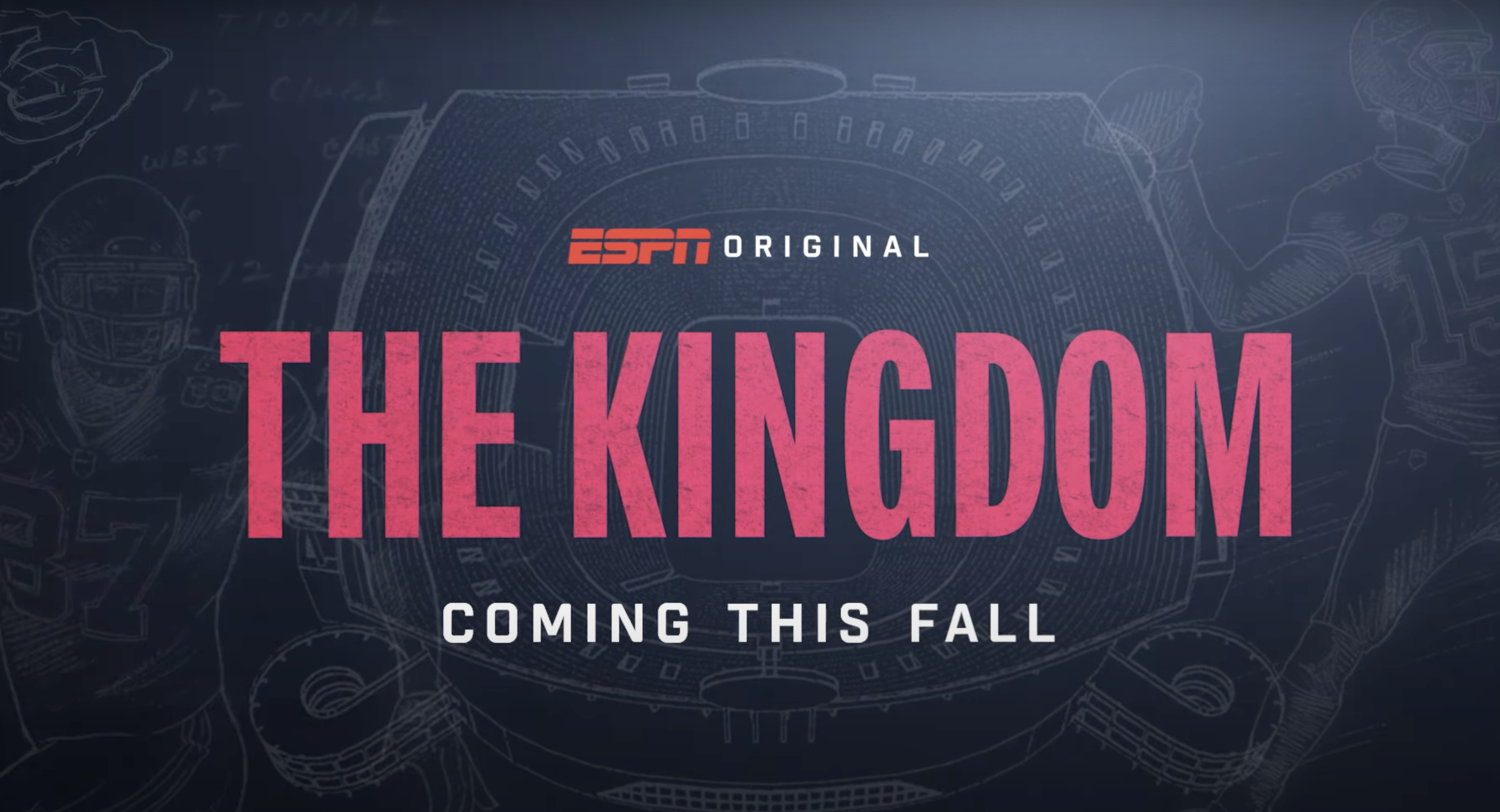 A screenshot from ESPN's trailer of 'The Kingdom' docuseries