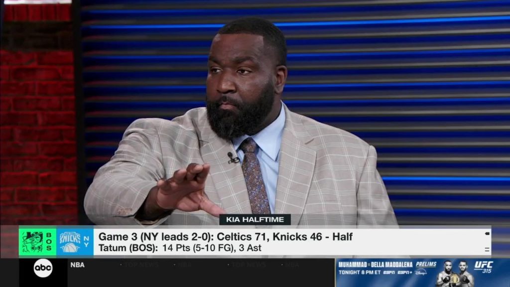 Kendrick Perkins says his grandmother with Alzheimer’s was ready for Celtics-Knicks Game 3