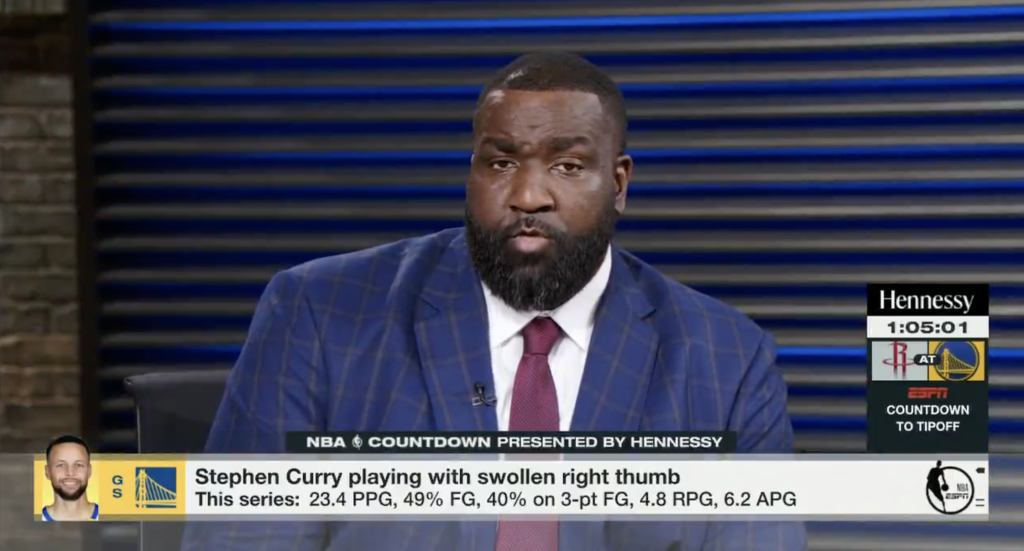 Kendrick Perkins has high praise for journalists: ‘Them motherf*ckers are sharks’