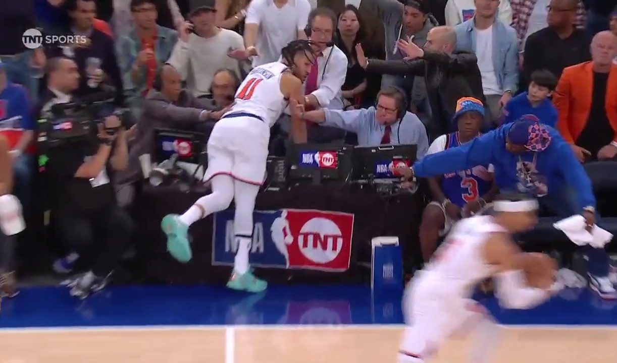 Kevin Harlan had a great call during a wild sequence of Game 2 of the Eastern Conference Finals between the Pacers and Knicks. Photo Credit: TNT