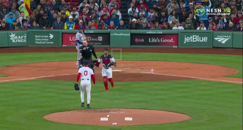 NESN's Lou Merloni criticizes 'combative' umpire during Walker Buehler's ejection