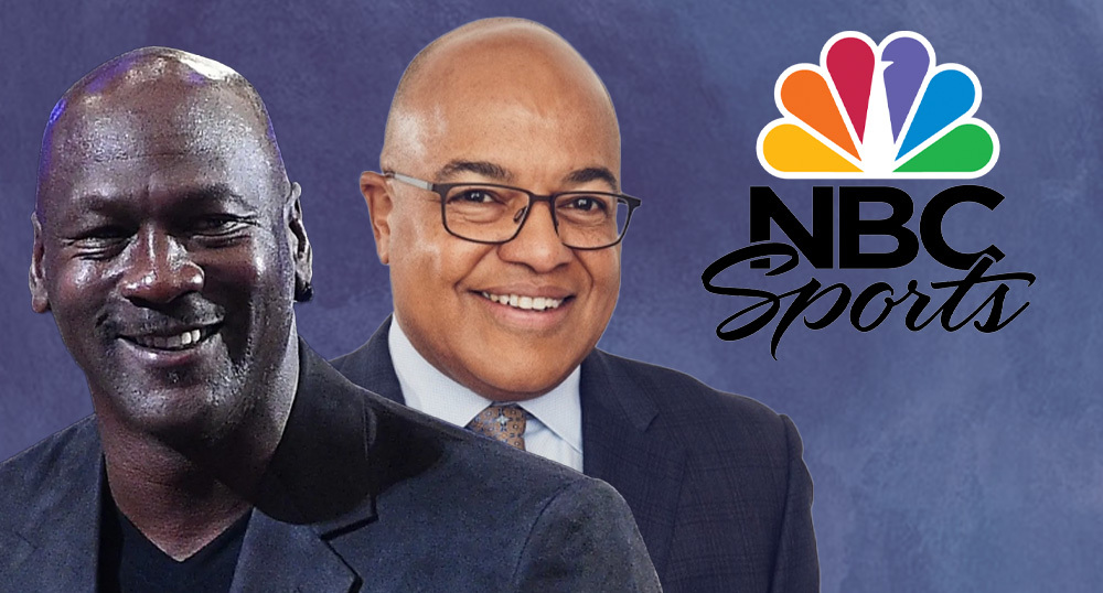 Mike Tirico shares how he'd use Michael Jordan for the NBA on NBC's coverage.