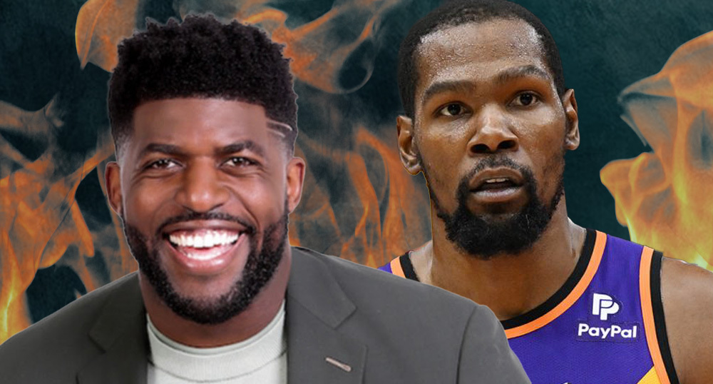 Kevin Durant unloads on ‘hot take artist’ Emmanuel Acho: ‘Stay in ya lanes’