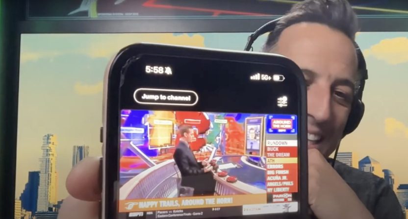 Tony Reali and Max Kellerman