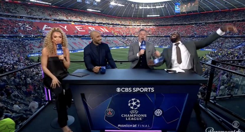 Kate Scott, Thierry Henry, Jamie Gallagher, Micah Richards