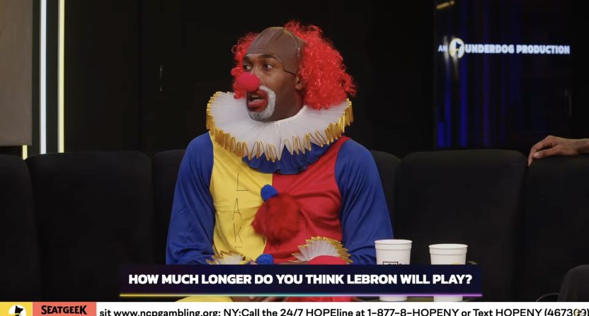 Gilbert Arenas discussing Charles Barkley and LeBron James