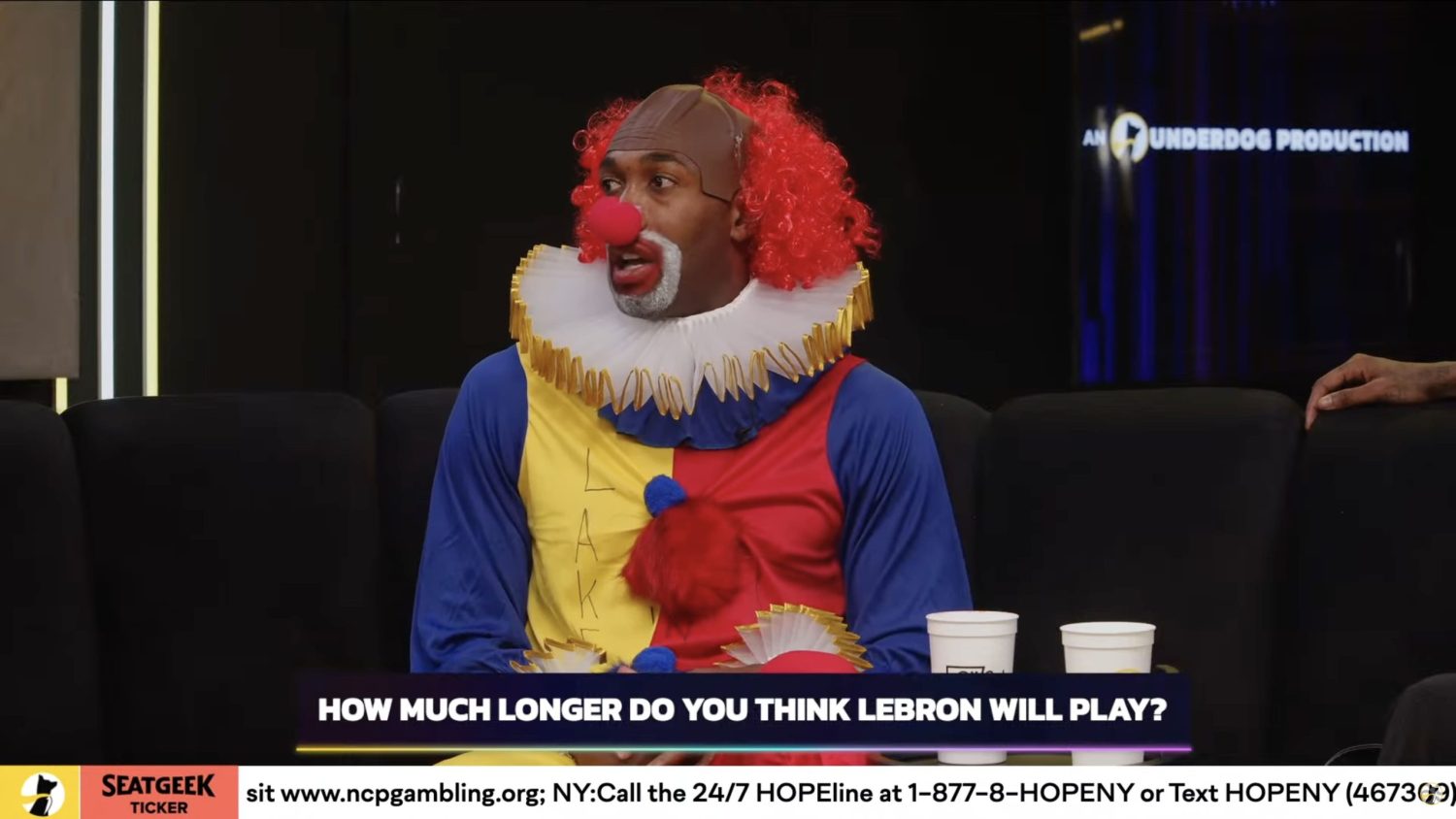 Gilbert Arenas discussing Charles Barkley and LeBron James