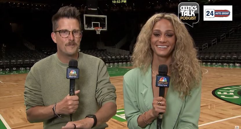 Celtics reporters Chris Forsberg and Kayla Burton on Postgame Pod