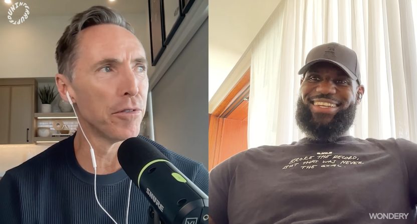 Steve Nash and LeBron James on Mind the Game