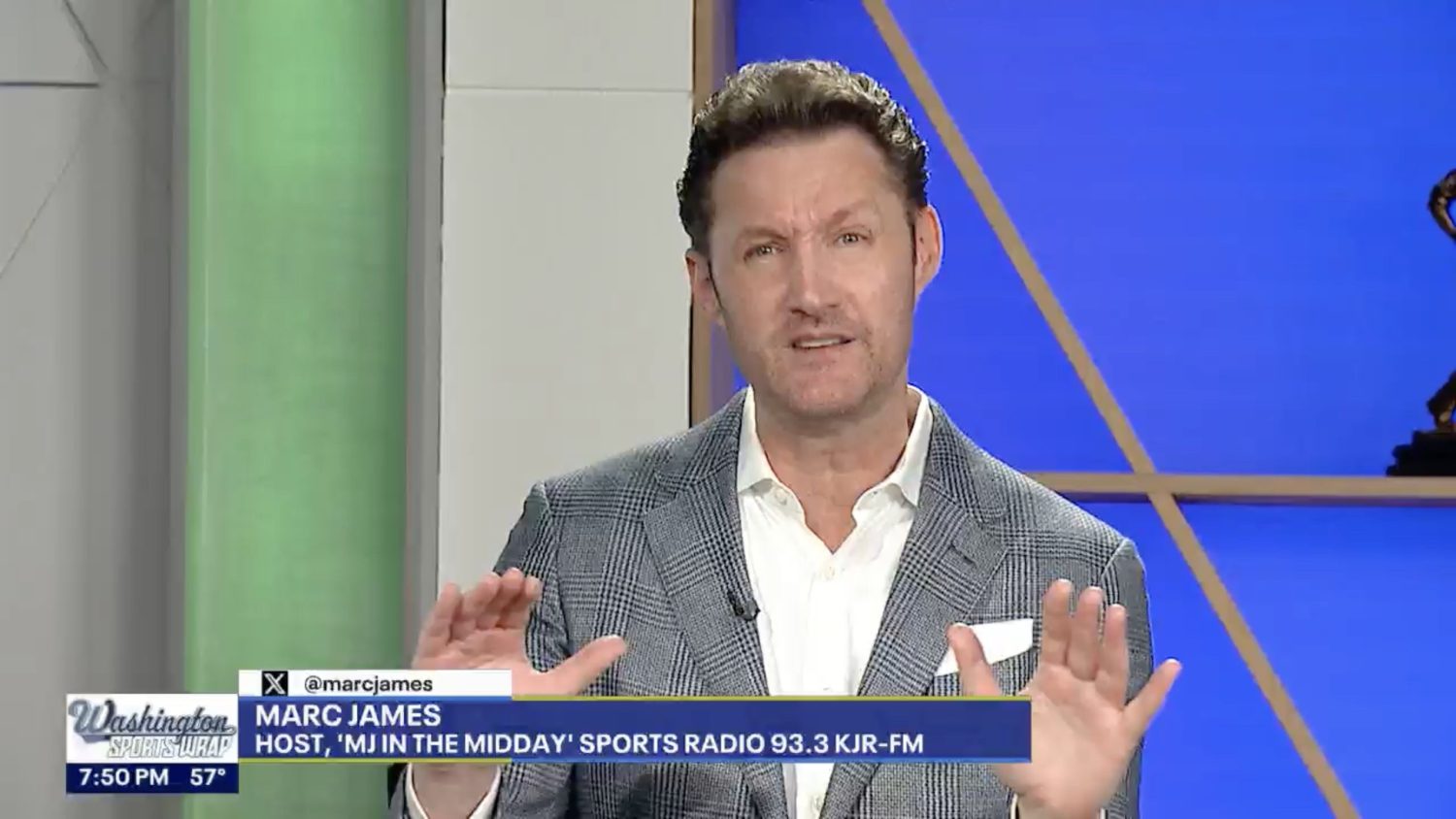 Marc James on Fox 13 in Seattle