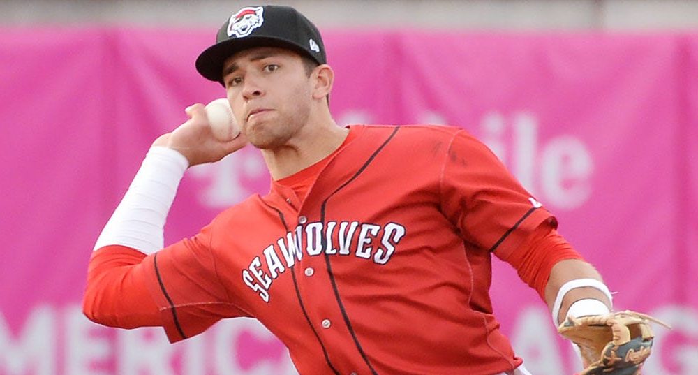 Erie SeaWolves shortstop Trei Cruz