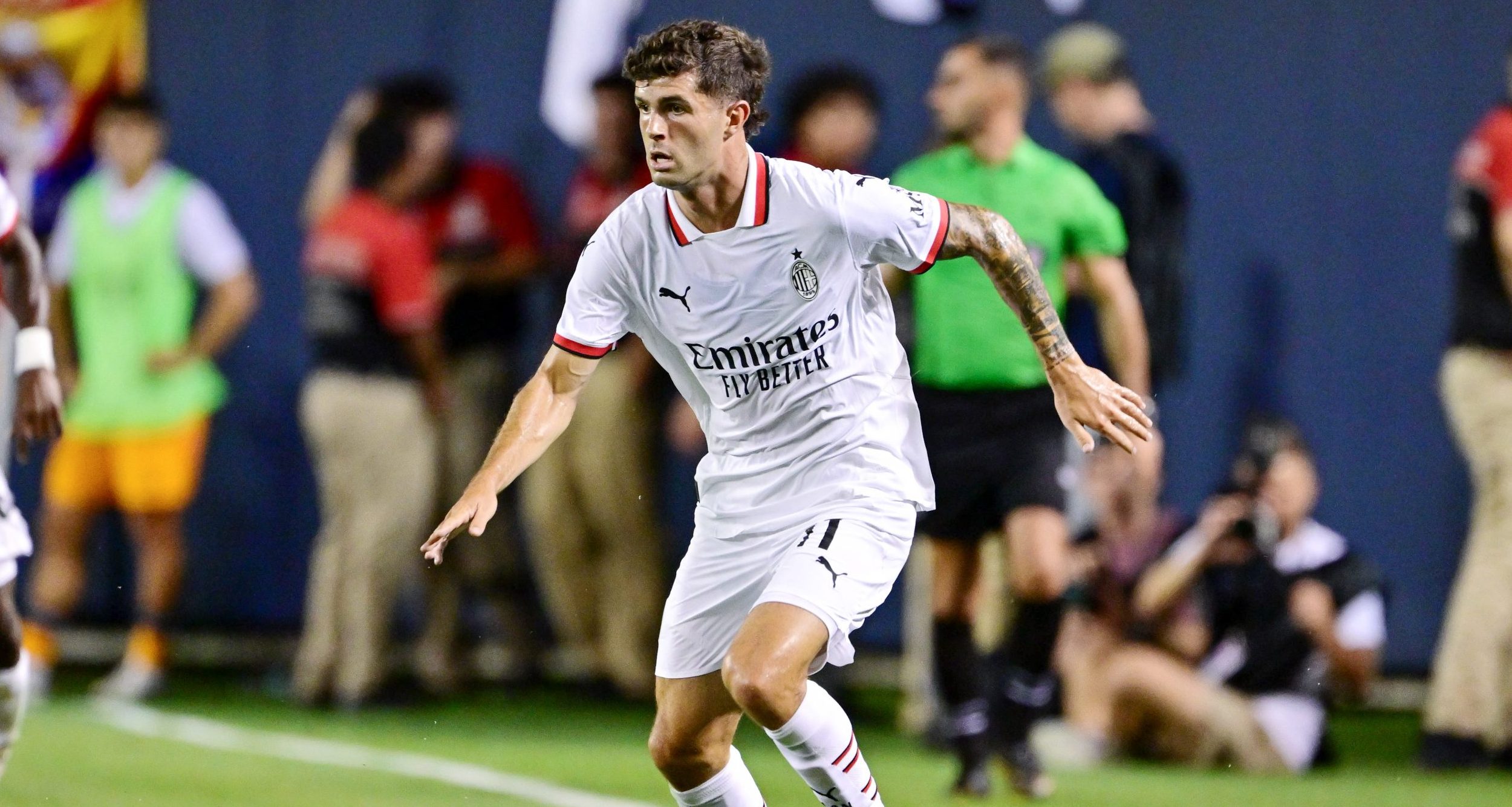 AC Milan midfielder Christian Pulisic