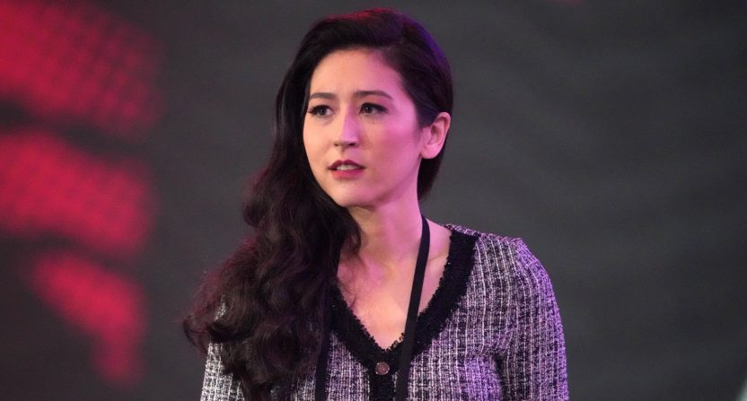 Mina Kimes. Mandatory Credit: Kirby Lee-Imagn Images