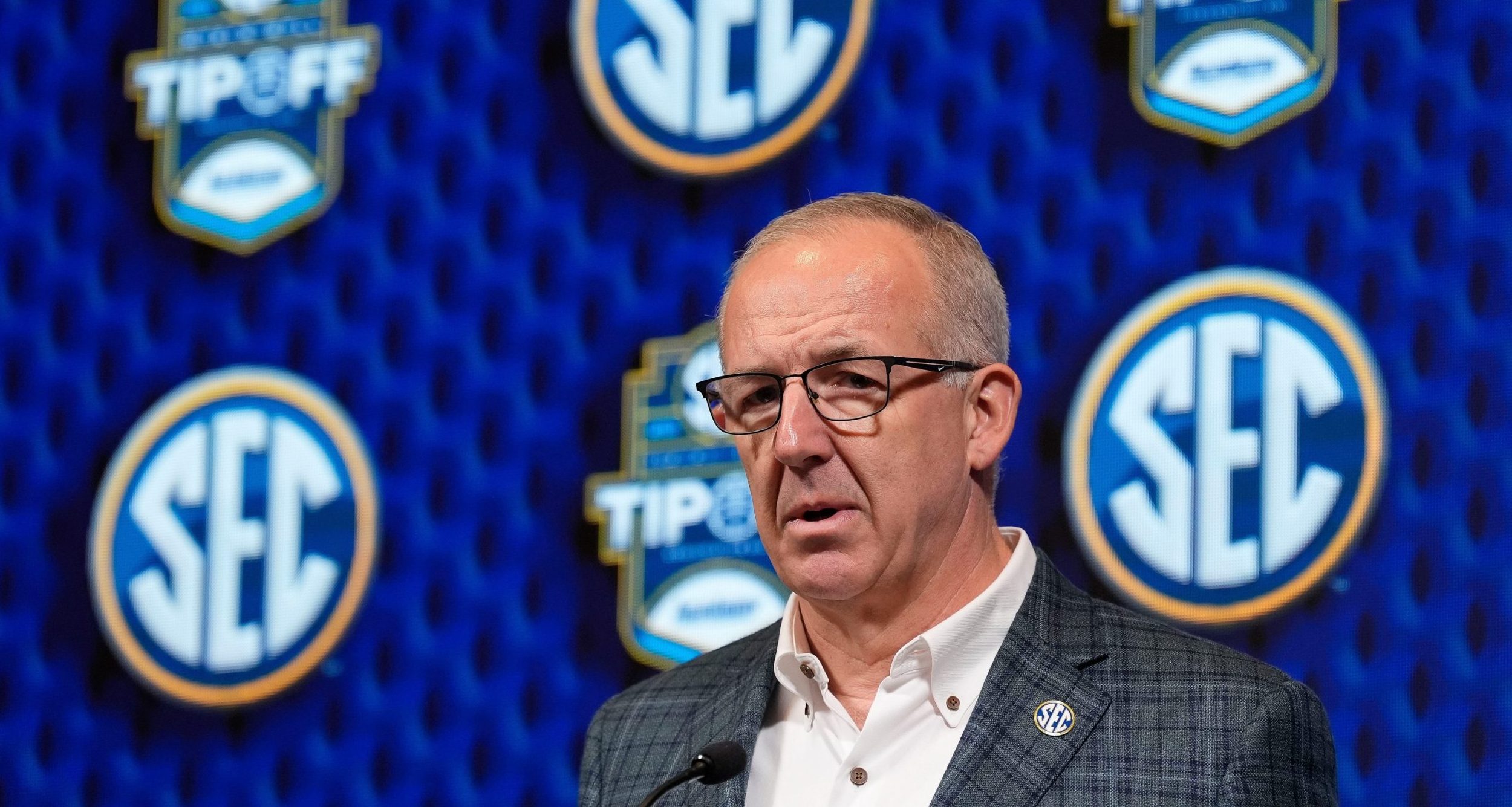 Southeastern Conference commissioner Greg Sankey