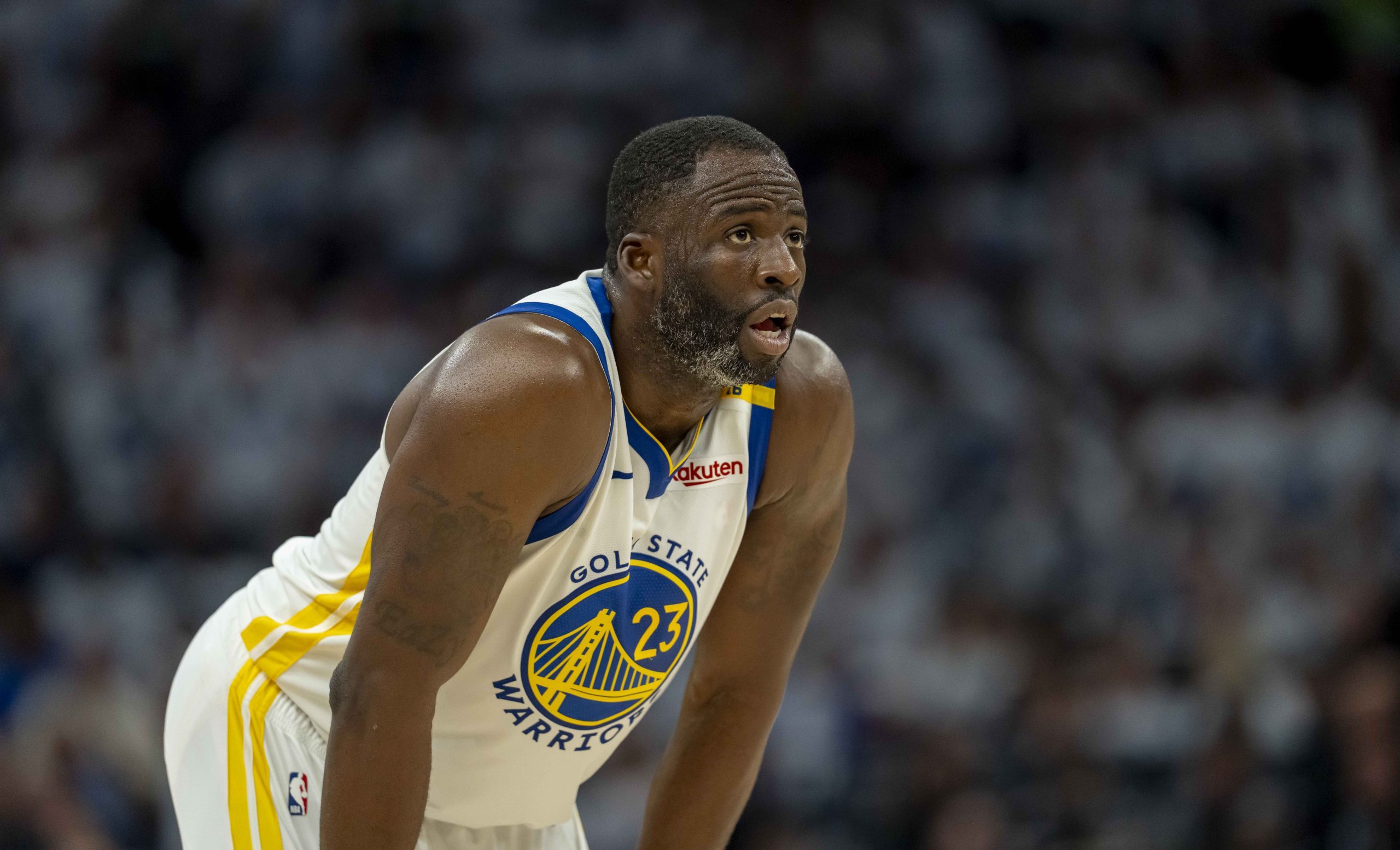 Draymond Green can't stop all the negativity around him. But his best advocate would be a better-behaved version of himself. Mandatory Credit: Jesse Johnson-Imagn Images