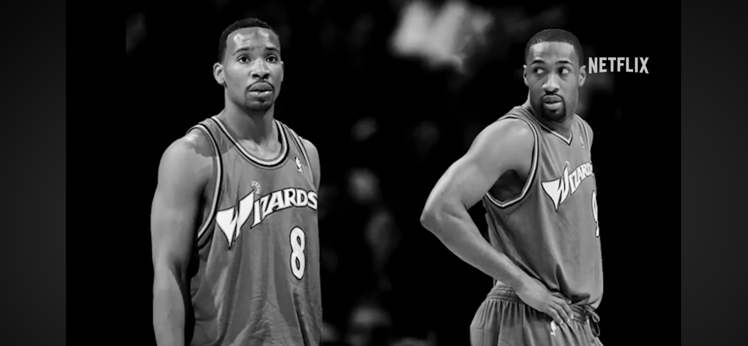 Javaris Crittenton and Gilbert Arenas (Screengrab courtesy of Netflix on YouTube). Shooting Guards