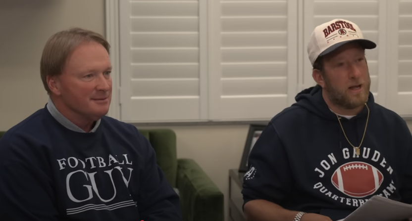 Dave Portnoy and Jon Gruden