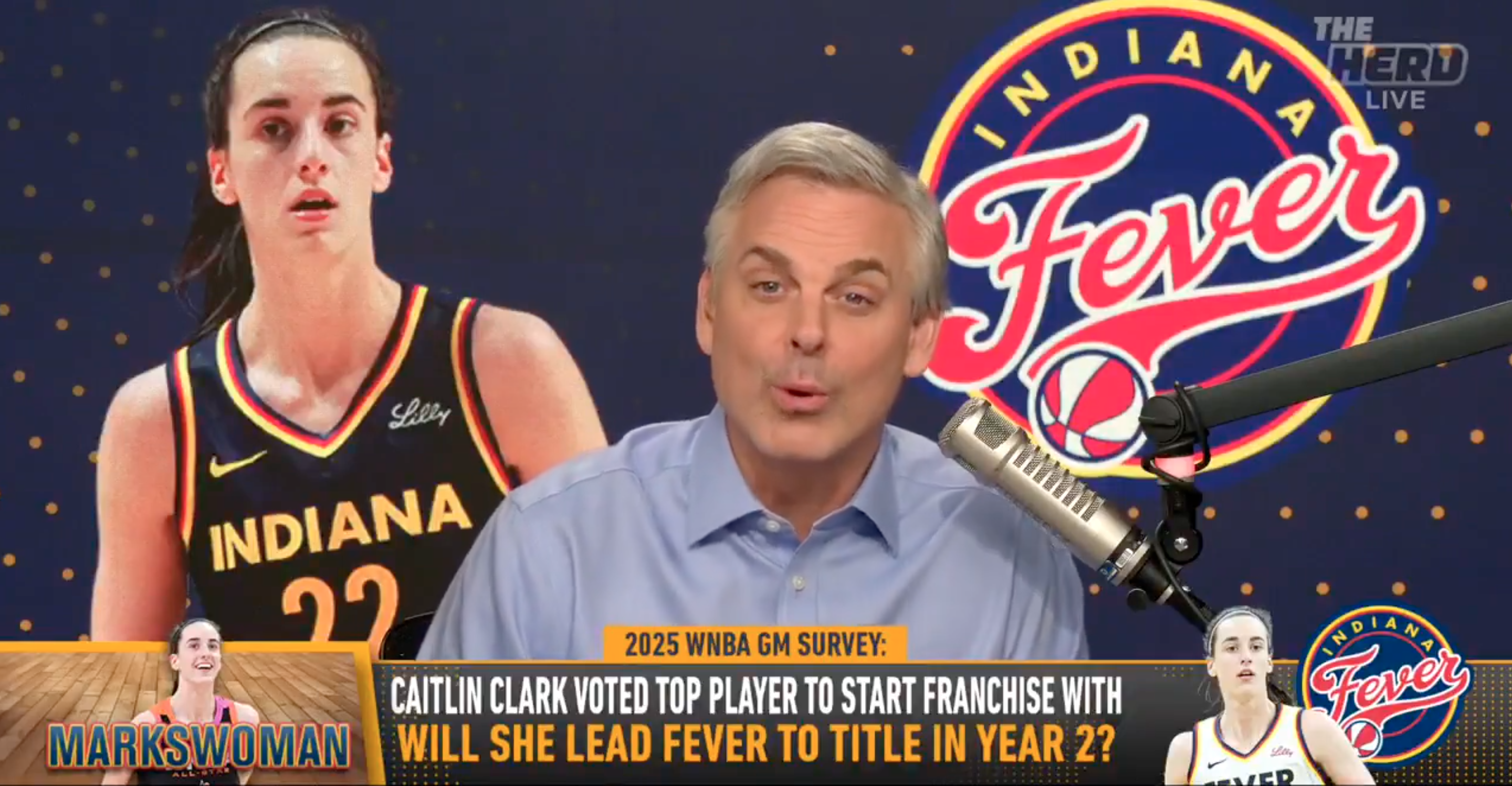 Colin Cowherd on Caitlin Clark