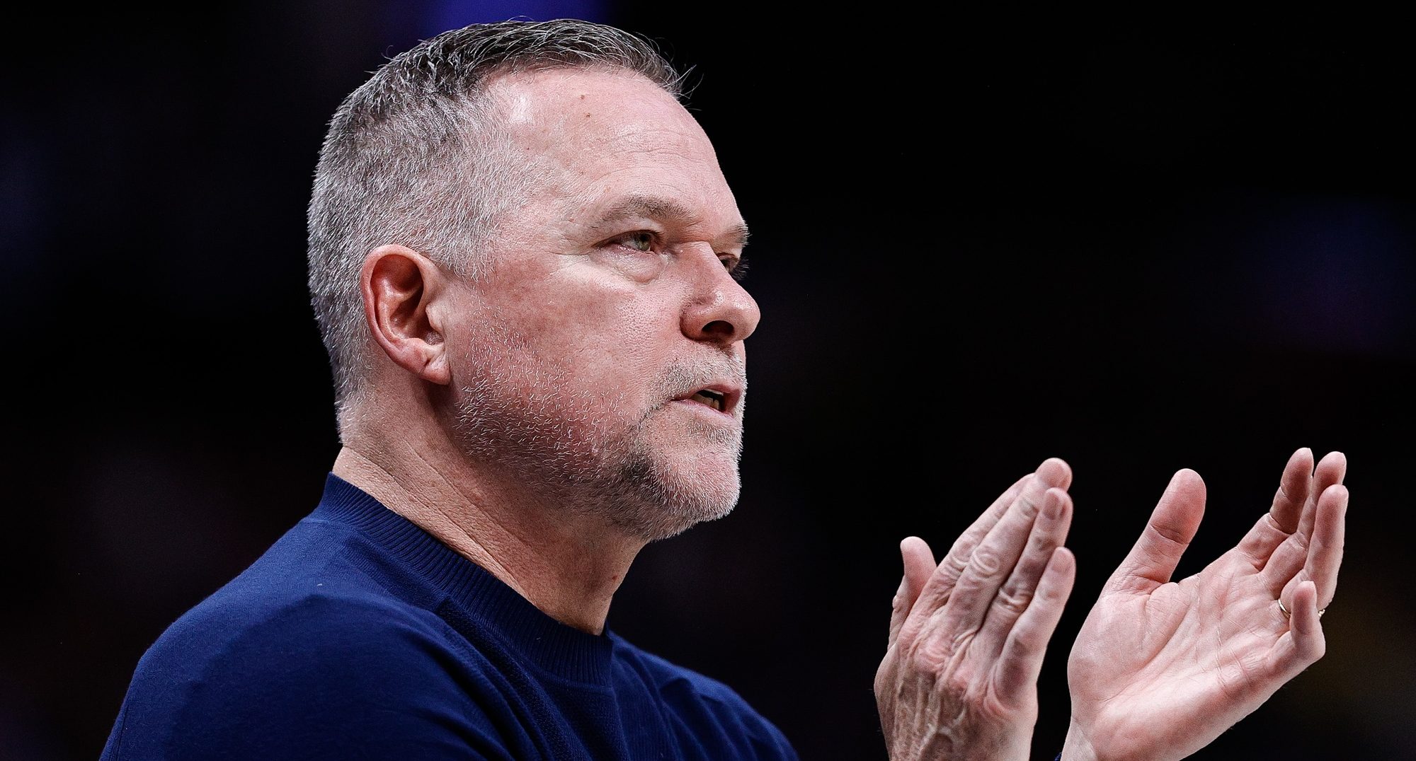 Former Denver Nuggets head coach Michael Malone
