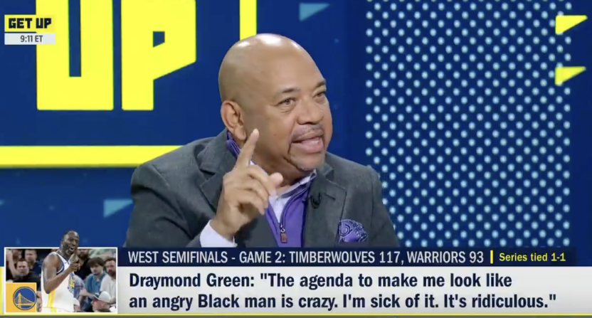 Michael WIlbon defends Draymond Green