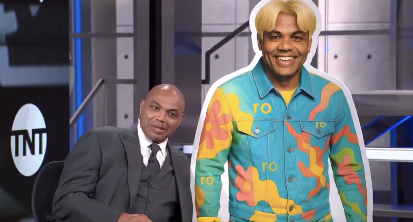 Charles Barkley cutout Inside the NBA