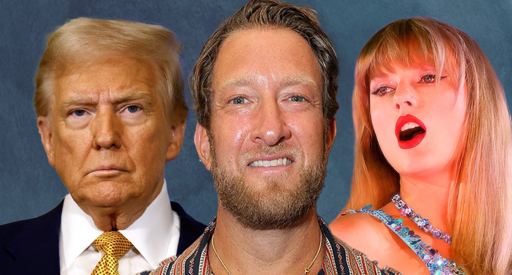 Donald Trump, Dave Portnoy and Taylor Swift