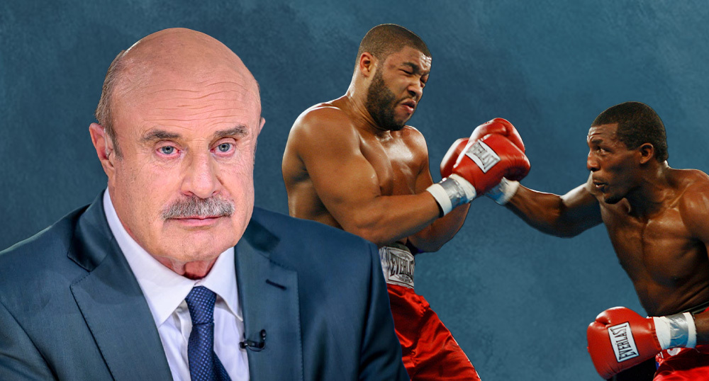Dr. Phil and a pair of boxers