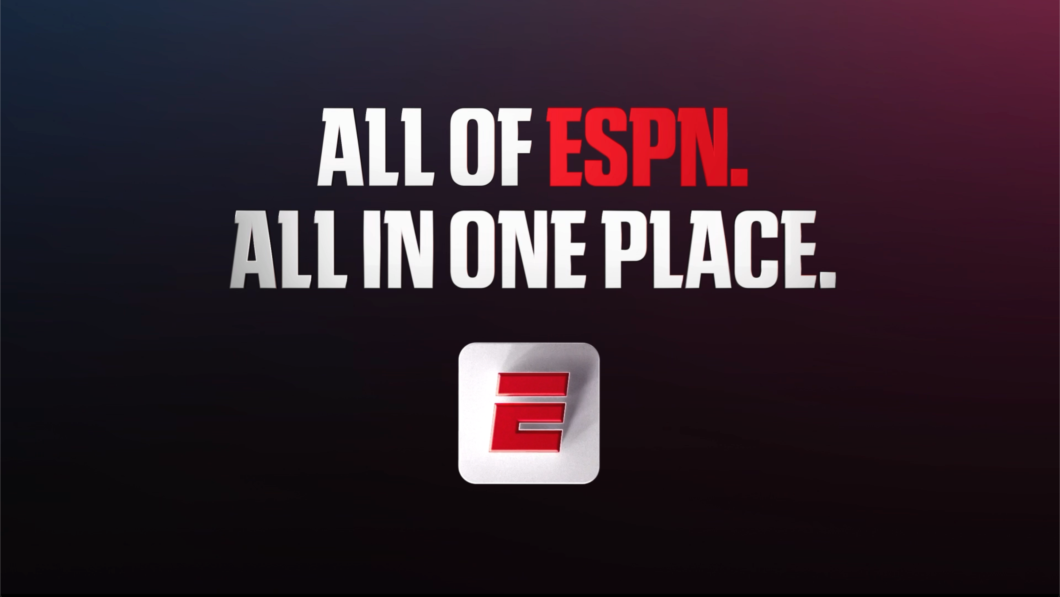 ESPN DTC promo