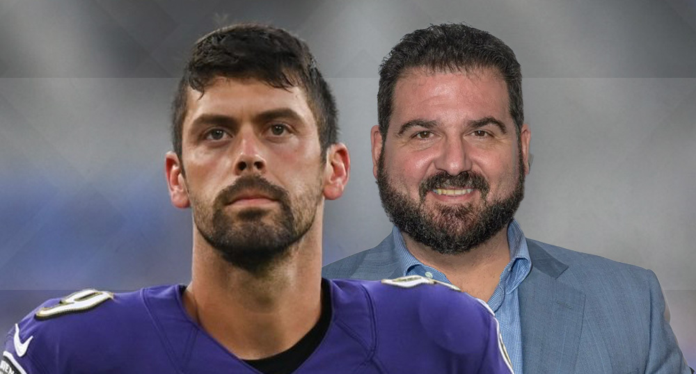 Justin Tucker and Dan Le Batard