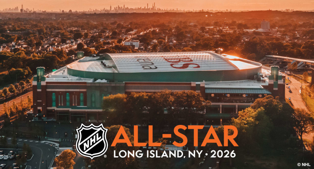 A graphic from the NHL's announcement of the 2026 All-Star Game, now not happening in that format.