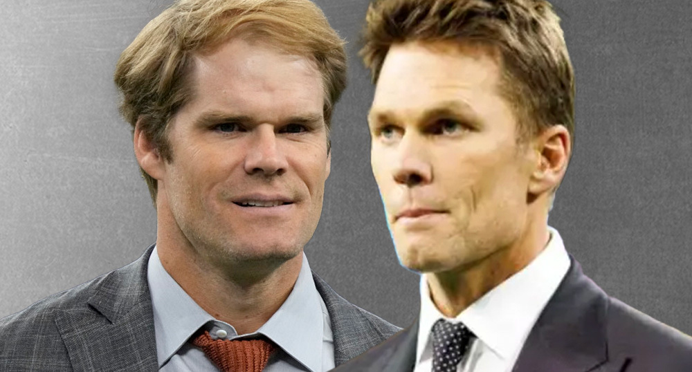 Greg Olsen and Tom Brady