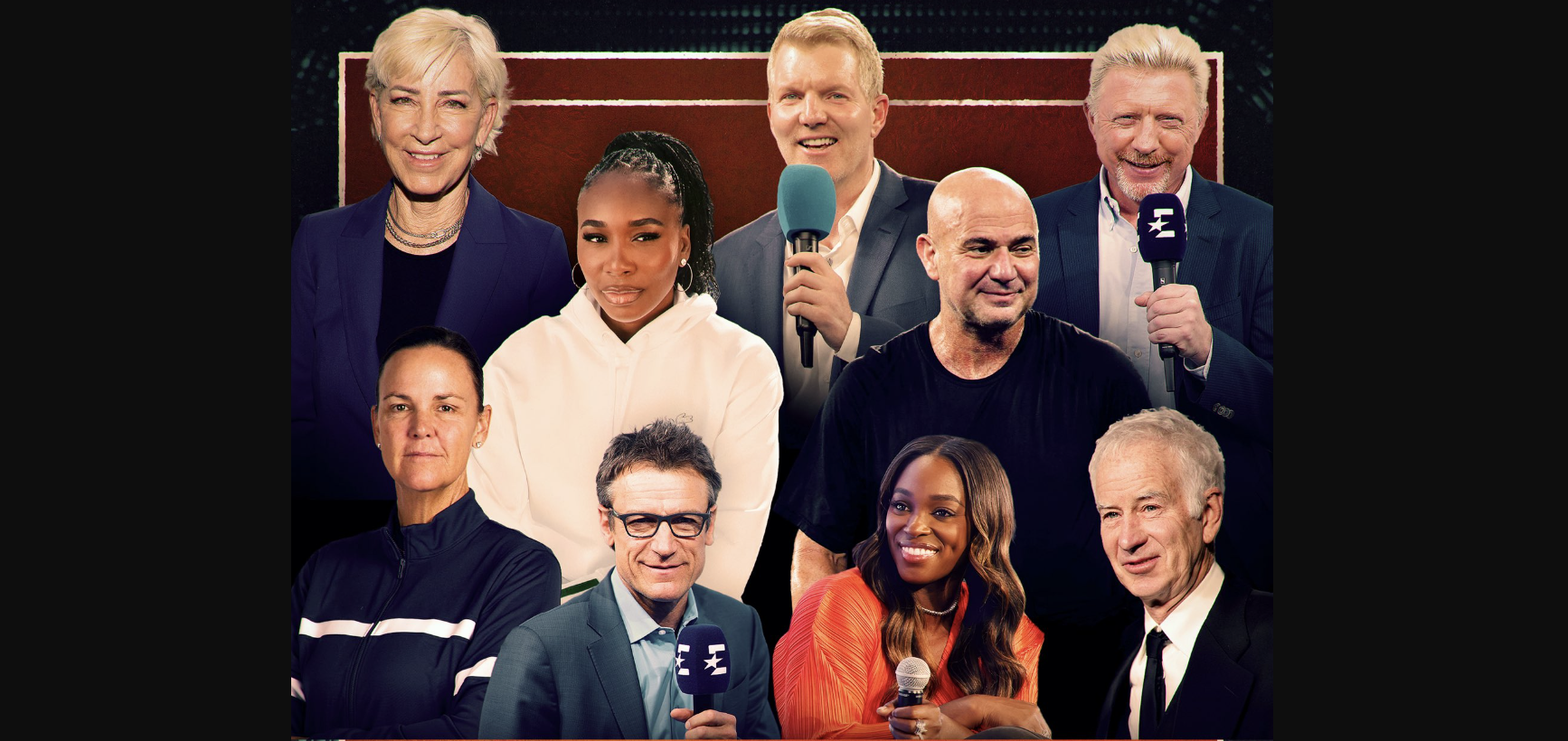 TNT French Open Announcers