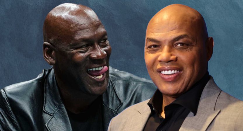 Michael Jordan and Charles Barkley