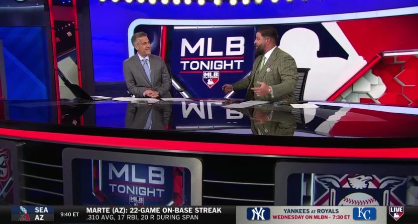 'MLB Tonight' host Yonder Alonso predicted Aaron Judge home run