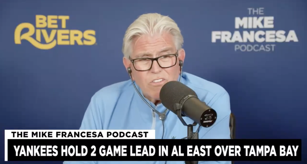 Mike Francesa defends Yankees against critical ‘clowns’ in no-hitter rant