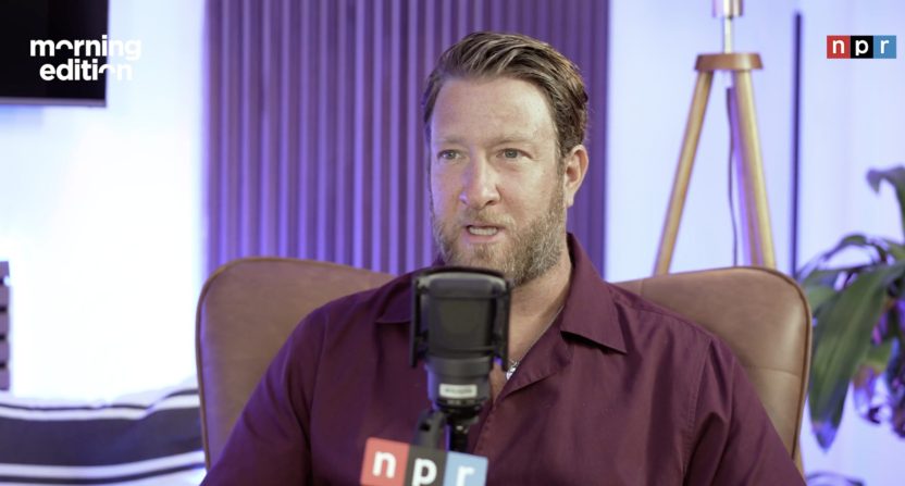 Dave Portnoy on NPR's "Morning Edition."