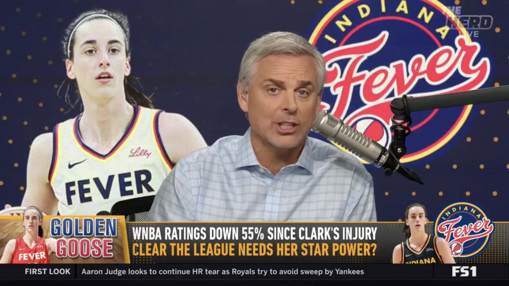 Colin Cowherd urges WNBA players ‘be nice’ to Caitlin Clark: ‘Get over the angst’