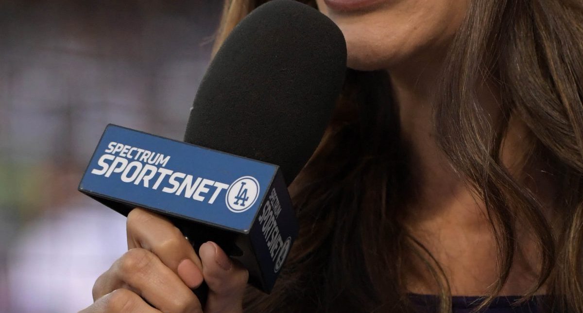 Spectrum Sportsnet LA broadcaster Alanna Rizzo