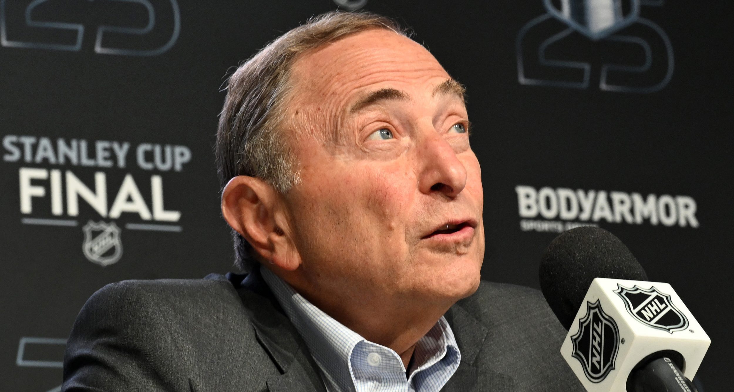 National Hockey League commissioner Gary Bettman