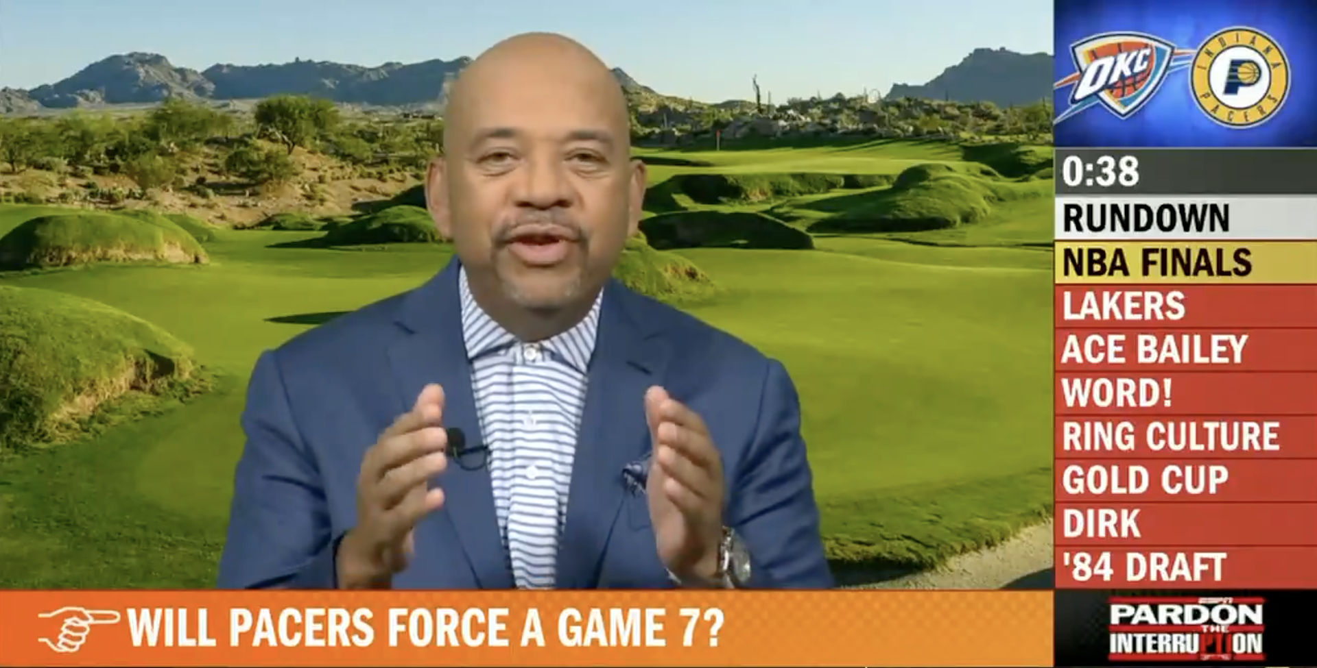 Michael Wilbon on Tyrese Haliburton playing hurt in NBA Finals
