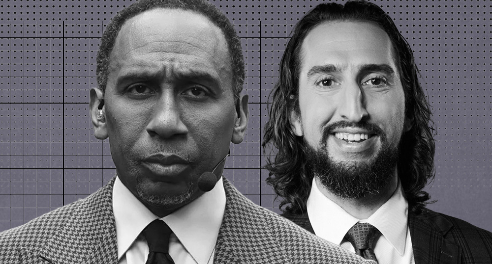 Nick Wright and Stephen A Smith