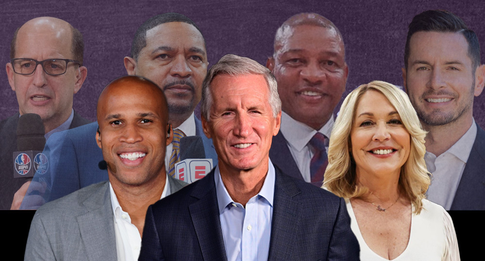 ESPN’s top NBA booth is still searching for its voice