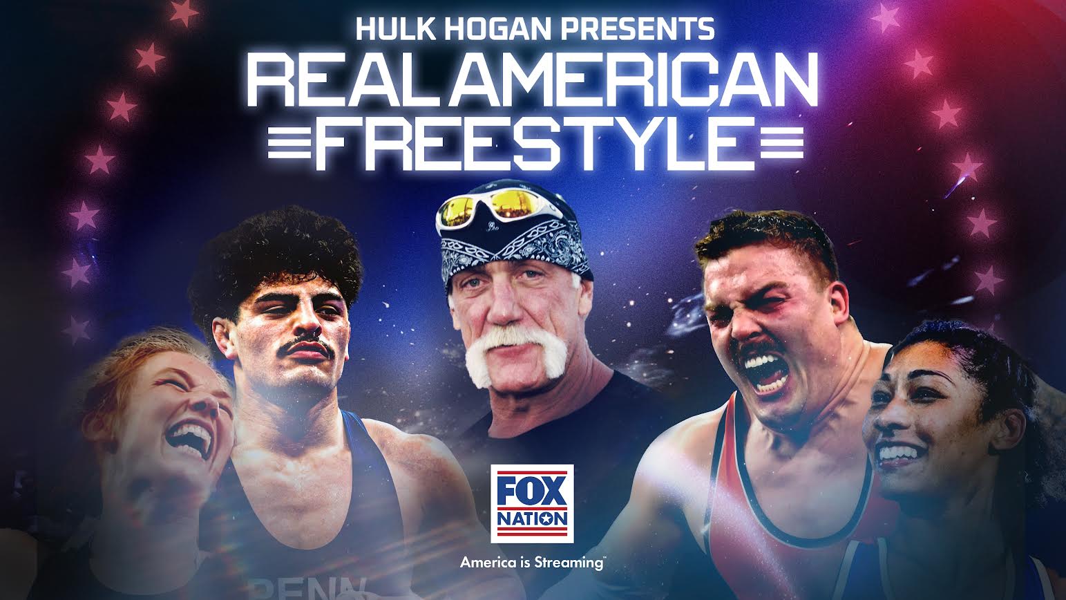 Hulk Hogan's Real American Freestyle promotion announced that it will air on the Fox Nation streaming service.